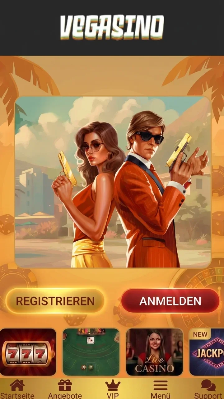 Vegasino  mobile app